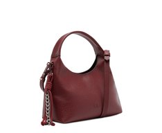 Bolsa Tiracolo Média Merlot Vermelha