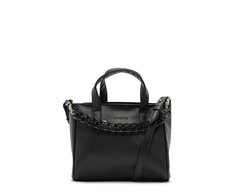 Bolsa Tote Pequena Corrente Preta