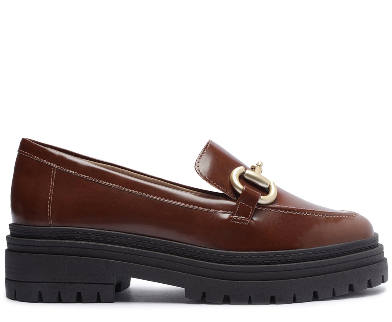 Mocassim New Box Tratorado Bridão Marrom | Anacapri