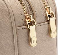 Bolsa Tiracolo Média Atemporal Cinza