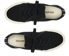 Tênis Knit Pontilhado Alê Preto