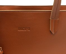 Bolsa Shopping Marrom Pouch Grande