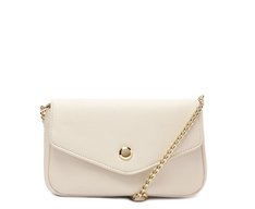 Bolsa Tiracolo Pequena Minimalista Branca