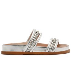 Papete Tiras Strass Prata