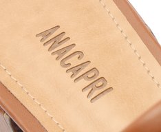 Mule Basic Salto Bloco Marrom