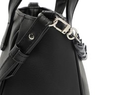 Bolsa Tote Pequena Corrente Preta