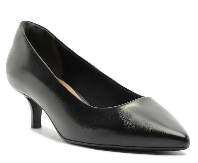Scarpin Salto Fino Preto