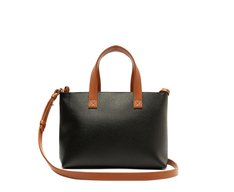 Bolsa Tote Média Cadeado Preta