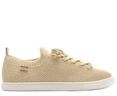 Tênis Knit Minimal Anacapri Bege