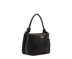 Bolsa Tote Média Divisórias Puffer Preta