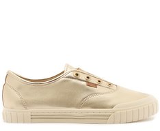 Tênis Slip On Alê Firenze Dourado
