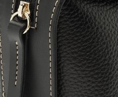 Bolsa Tote Pequena Retangular Work Preta