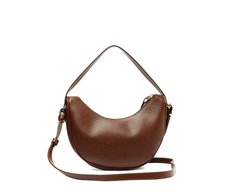 Bolsa Tiracolo Média Hobo Marrom