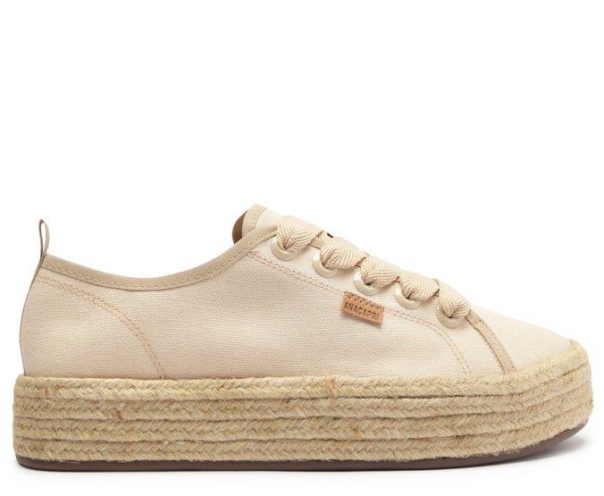 T nis de Amarrar Natural Corda Nude Anacapri