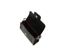 Bolsa Tiracolo Média Pedraria Preta