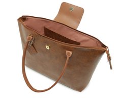 Bolsa Shopping Grande Helena Marrom