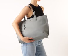 Bolsa shopping Grande Bag Charm Azul