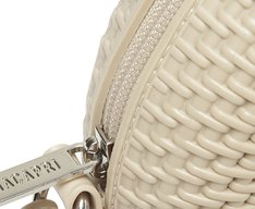 Crossbody Nude Redonda Texturizada