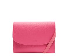 Bolsa Crossbody Média Rosa Clássica