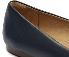 Sapatilha Azul e Branca Fivela Bicolor