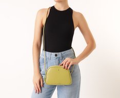 Bolsa Tiracolo Pequena Mono Verde