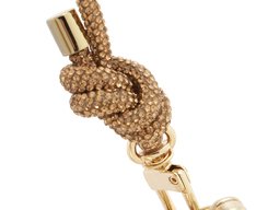 Bolsa Tiracolo Média Alça Glam Dourada