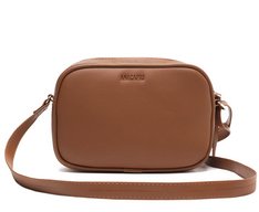 Bolsa Crossbody Média Marrom Natural Barbicacho