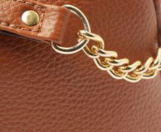Bolsa Tiracolo Pequena Essencial Marrom