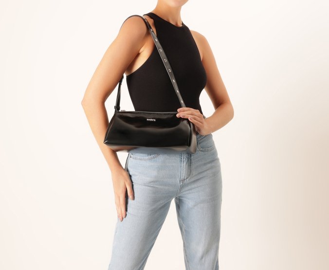 Bolsa Tiracolo Média Everday Preta