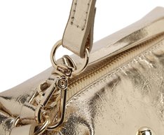 Bolsa Tiracolo Pequena Doots Dourada