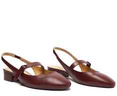 Sapatilha Salto Bloco Chanel Classy Roxa