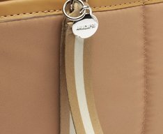 Bolsa Tote Grande Sporty Nylon Bege