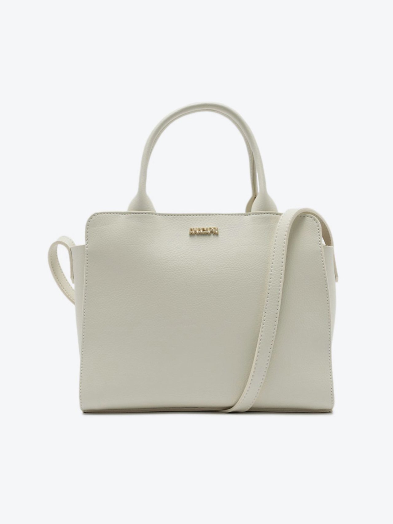 Bolsa Tote Média Basic Branca | Anacapri