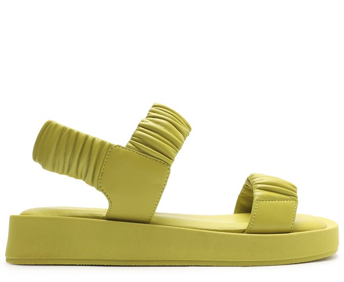 Papete Tiras Scrunchie Glória Verde