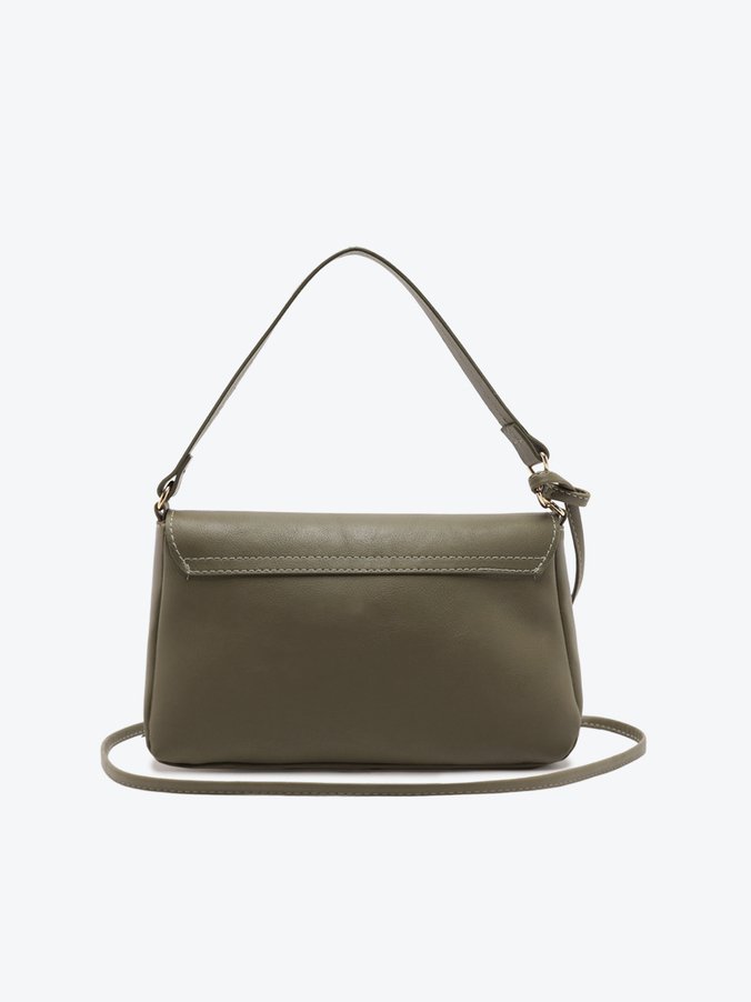 Bolsa Tiracolo Média Firenze Verde Oliva | Anacapri