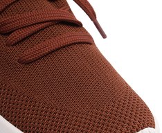 Tênis Sporty Malha Knit Marrom