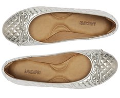 Sapatilha Matelassê Laço Prateada