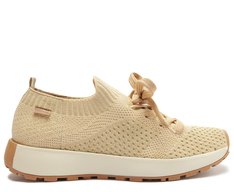 Tênis Knit Lavínia Bege