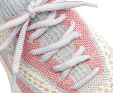 Tênis Sporty Knit Sola alta Rosa E Azul