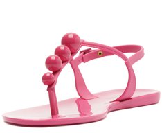 Rasteira Slim Esfera Pop Injetada Rosa