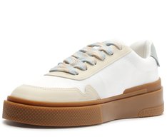 Tênis Atacador Bicolor Gigi Branco E Azul
