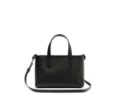 Bolsa Tote Pequena Costuras Preta