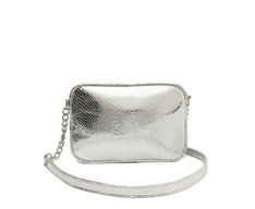 Bolsa Tiracolo Pequena Essencial Prata