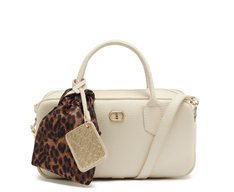 Bolsa Tote Média Lenço Branca