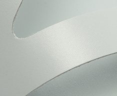 Rasteira Monocolor Tira Curva Couro Azul