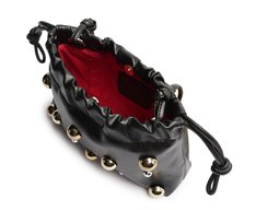 Bolsa Tiracolo Média Rocker Preta
