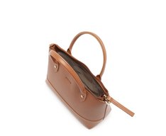 Bolsa Tote Média Essencial Marrom