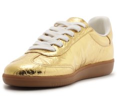 Tênis Chuteira New Ana Metalizado Dourado