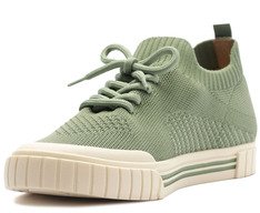 Tênis Knit Texturizado Alê Verde
