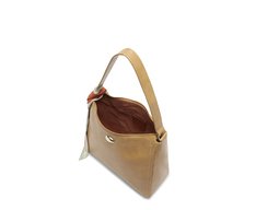 Bolsa Shopping Média Boho Lenço Bege